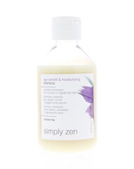 Šampūns sausiem un krāsotiem matiem Simply Zen Age Benefit and Moisturizing Shampoo, 250 ml цена и информация | Шампуни | 220.lv
