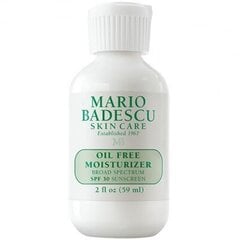 Увлажняющий крем для лица без масла 30SPF Mario Badescu, 59 мл цена и информация | Наносите на чистую кожу лица. Подержите около 10-15 минут и смойте водой. | 220.lv