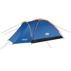 Туристическая палатка Nils Camp NC6010 Hiker, синяя цена и информация | Палатки | 220.lv