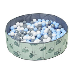 Складной басейн для шаров Pitt Kids, зеленый цена и информация | Игрушки для малышей | 220.lv