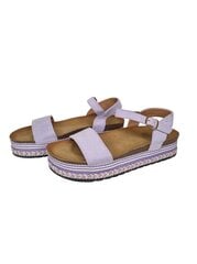Sieviešu sandales IDEAL SHOES, violetas. cena un informācija | Sieviešu sandales | 220.lv