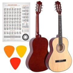 Гитарный набор для начинающих NAT NN BD 36 3/4 цена и информация | Гитары | 220.lv