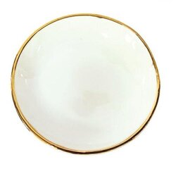 Keramikas šķīvis Uman 8 cm balts cena un informācija | Trauki, šķīvji, pusdienu servīzes | 220.lv