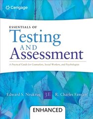 Essentials of Testing and Assessment: A Practical Guide for Counselors, Social Workers, and Psychologists, Enhanced 3rd edition цена и информация | Книги по социальным наукам | 220.lv