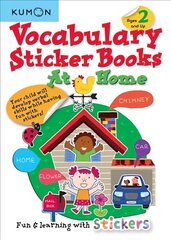 Vocabulary Sticker Books: At Home цена и информация | Книги для малышей | 220.lv