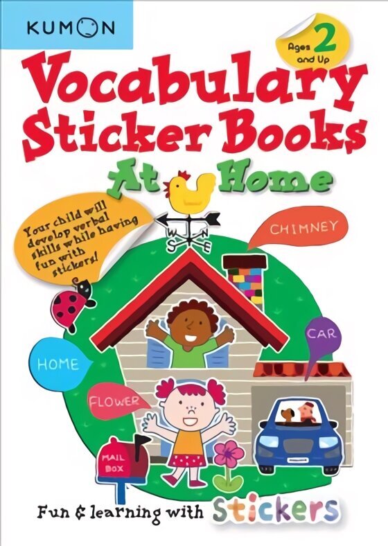 Vocabulary Sticker Books: At Home cena un informācija | Grāmatas mazuļiem | 220.lv