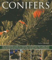 Conifers: An Illustrated Guide to Varities, Cultivation and Care, with Step-by-step Instructions and Over 160 Beautiful Photographs cena un informācija | Grāmatas par dārzkopību | 220.lv