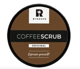 Kafijas ķermeņa skrubis Byrokko Coffee Scrub, 210 ml cena un informācija | Ķermeņa skrubji | 220.lv