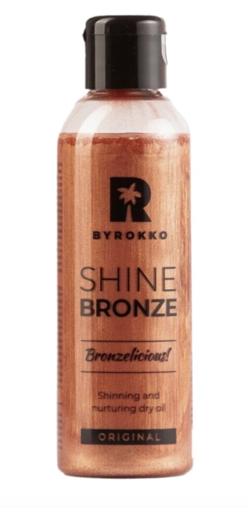 Byrokko Shine Bronze Shimmering Oil sausā bronzējošā eļļa, 100 ml cena un informācija | Ķermeņa krēmi, losjoni | 220.lv