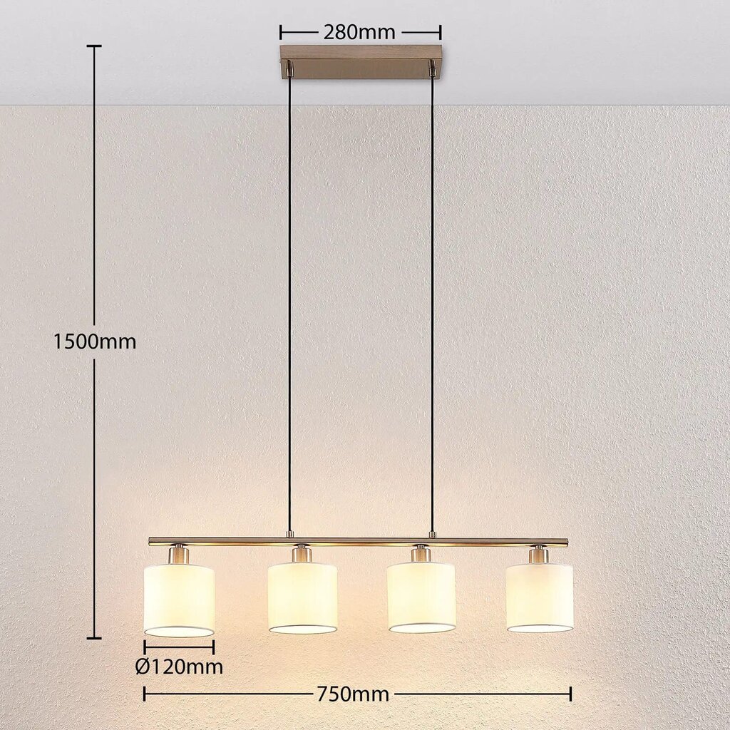 Piekaramā lampa Lindby Stannis cena un informācija | Lustras | 220.lv