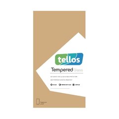 Защитное стекло дисплея 2.5D Tellos Tempered Glass Apple iPhone 12 Pro Max черное цена и информация | Защитные пленки для телефонов | 220.lv