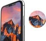 LCD aizsargstikls 2.5D Tellos Apple iPhone 14 Pro melns cena un informācija | Ekrāna aizsargstikli | 220.lv