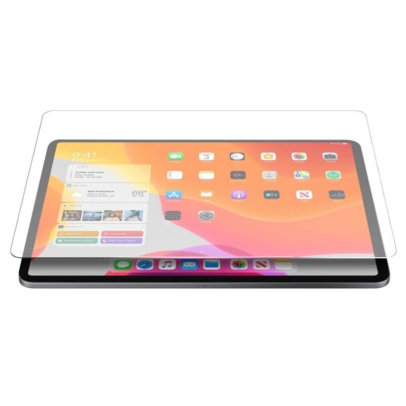 LCD aizsargstikls 9H Tellos Apple iPad Pro 12.9 2018/2020/2021/2022 cena un informācija | Ekrāna aizsargstikli | 220.lv