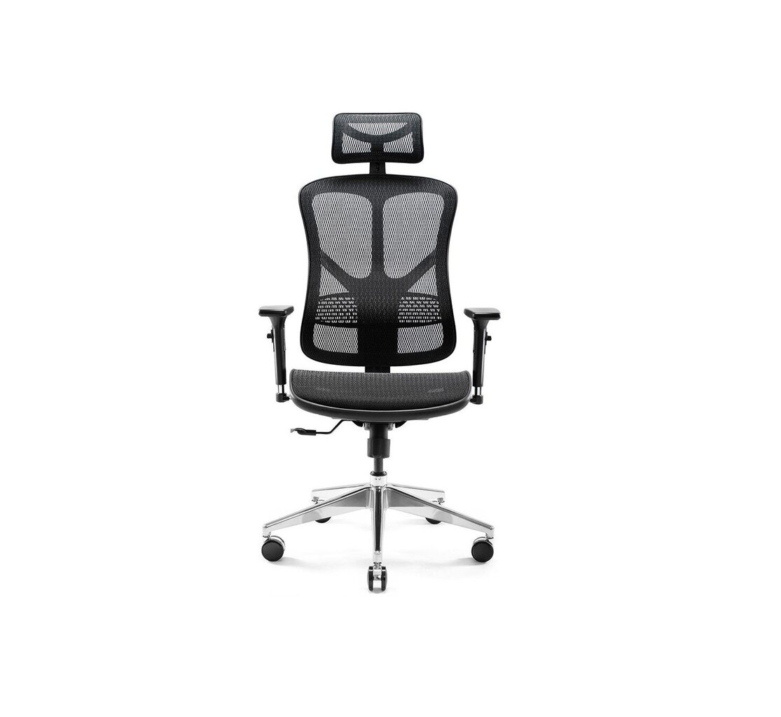 DIABLO V-BASIC ergonomisks krēsls (melns) cena un informācija | Biroja krēsli | 220.lv