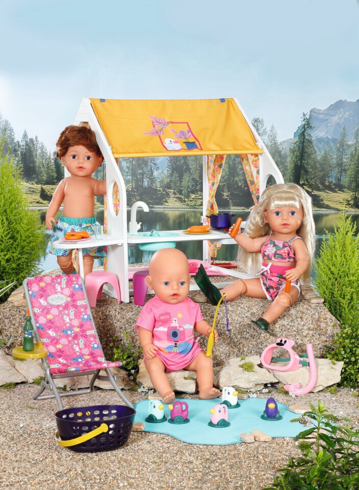 Leļļu atpūtas māja Baby Born cena un informācija | Rotaļlietas meitenēm | 220.lv