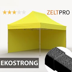 Tirdzniecības telts Zeltpro Ekostrong dzeltena, 3x4,5 cena un informācija | Teltis | 220.lv