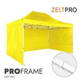 Tirdzniecības telts Zeltpro Proframe dzeltena, 3x2