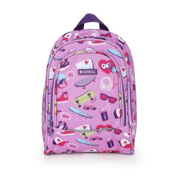 Школьный рюкзак Gabol Roller, розовый цена и информация | Школьные рюкзаки, спортивные сумки | 220.lv