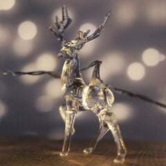 Decoking LEDLIG/CHREINDEERS/CLEAR/UNI/10PCS цена и информация | Рождественские украшения | 220.lv