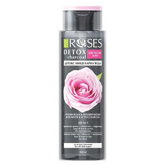 Roses Detox kokogles (micelārais ūdens) 400 ml цена и информация | Средства для очищения лица | 220.lv