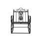 Šūpuļkrēsls DKD Home Decor Melns Metāls Alumīnijs (63 x 89 x 92 cm) цена и информация | Atpūtas krēsli | 220.lv