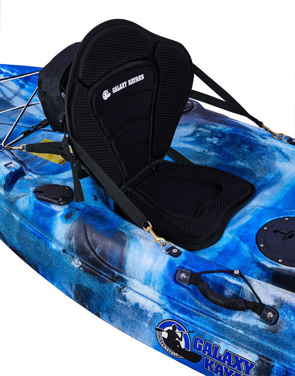 Kajaks Galaxy Kayaks - Rider, pelēks/balts cena un informācija | Laivas un kajaki | 220.lv