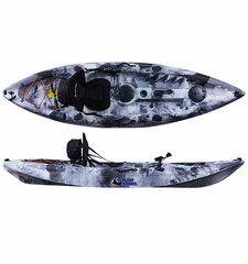 Байдарка, каяк Galaxy Kayaks - Rider, серый/белый цвет цена и информация | Лодки и байдарки | 220.lv