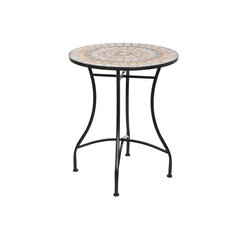 Mazs galdiņš DKD Home Decor Pelēks Metāls Stone (60 x 60 x 72 cm) cena un informācija | Dārza galdi | 220.lv
