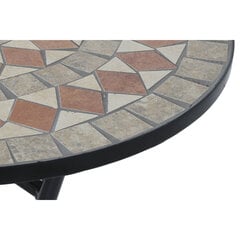 Mazs galdiņš DKD Home Decor Brūns Metāls Stone (60 x 60 x 72 cm) cena un informācija | Dārza galdi | 220.lv