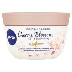 Ķermeņa krēms Nivea oil Cherry Blossom & Jojoba Oil, 200 ml cena un informācija | Ķermeņa krēmi, losjoni | 220.lv