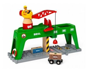 Контейнерный кран Brio World 33996 цена и информация | Конструктор автомобилей игрушки для мальчиков | 220.lv