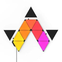 Стартовый комплект Nanoleaf Shapes Triangles Starter Kit, черный (9 панелей) цена и информация | Аксессуары для корпусов | 220.lv