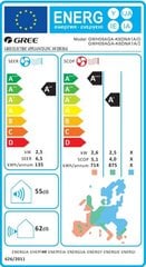 Kondicionieris Gree PULAR 09 - 2,5kW, Wi-Fi цена и информация | Кондиционеры, рекуператоры | 220.lv