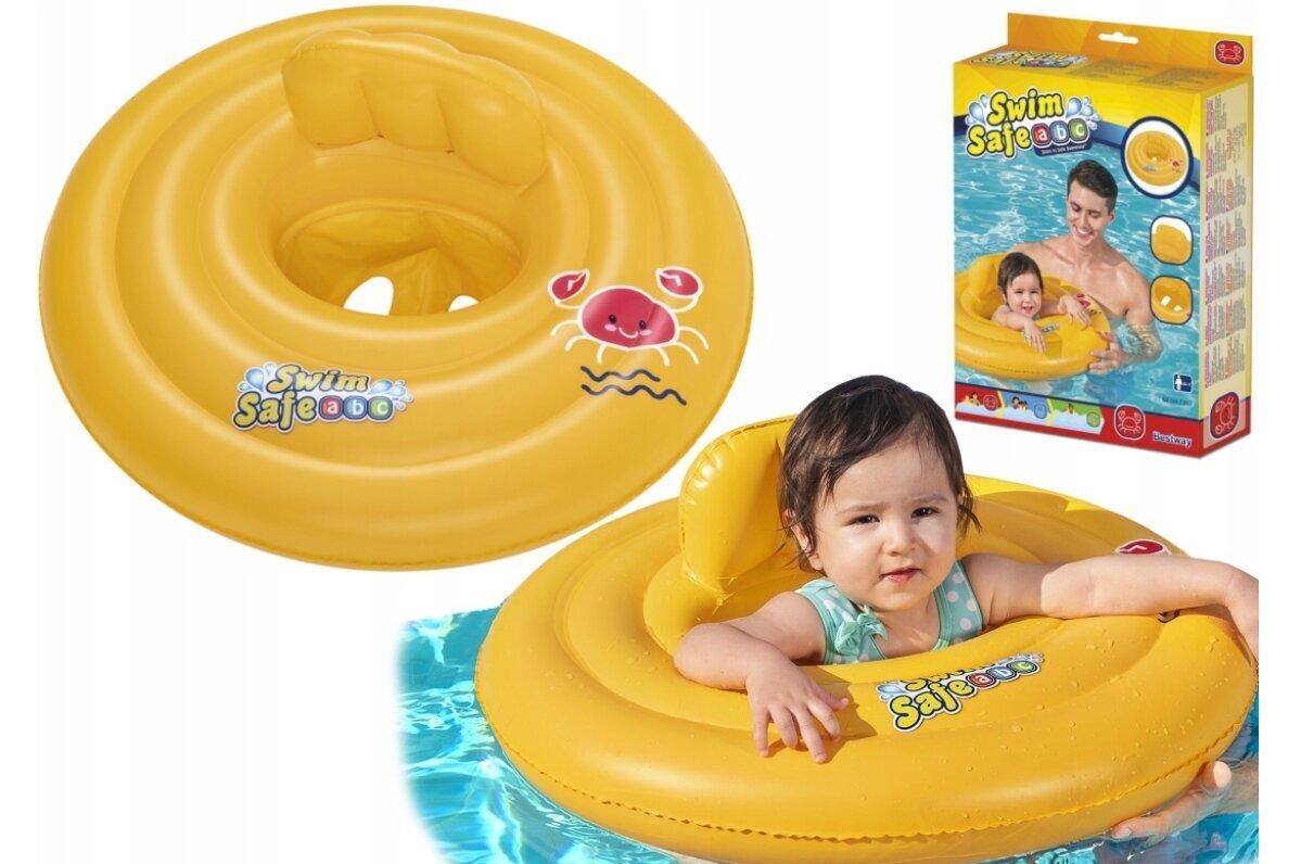 Peldriņķis mazuļiem Bestway 69cm cena un informācija | Ūdens, smilšu un pludmales rotaļlietas | 220.lv