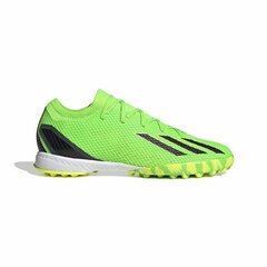 Бутсы для футзала Adidas X SPEEDPORTAL.3 Зеленый Унисекс Лаймовый зеленый цена и информация | Футбольные бутсы Adidas Nemeziz 19.4 In J, зеленые | 220.lv