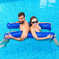 Divvietīgais peldošais ūdens šūpuļtīkls baseiniem Twolok InnovaGoods цена и информация | Piepūšamās rotaļlietas un pludmales preces | 220.lv