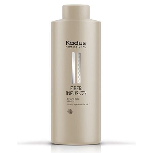 Šampūns ar keratīnu Kadus Professional Fibre Infusion Shampoo, 1000 ml cena un informācija | Šampūni | 220.lv