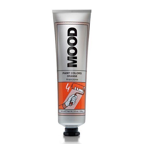 Puspermanentā matu krāsa Mood Paint Colour Orange, 100 ml cena un informācija | Matu krāsas | 220.lv