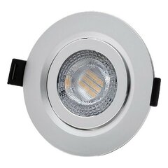 LED Spuldze EDM Iegremdējams 9 W 806 lm (9 x 2,7 cm) (4000 K) cena un informācija | Iebūvējamās lampas, LED paneļi | 220.lv