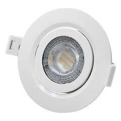 LED Spuldze EDM Iegremdējams Balts 9 W 806 lm (9 x 2,7 cm) (4000 K) cena un informācija | Iebūvējamās lampas, LED paneļi | 220.lv