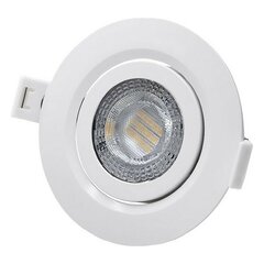 LED Spuldze EDM Iegremdējams Balts 9 W 806 lm 3200 Lm (9 x 2,7 cm) cena un informācija | Iebūvējamās lampas, LED paneļi | 220.lv