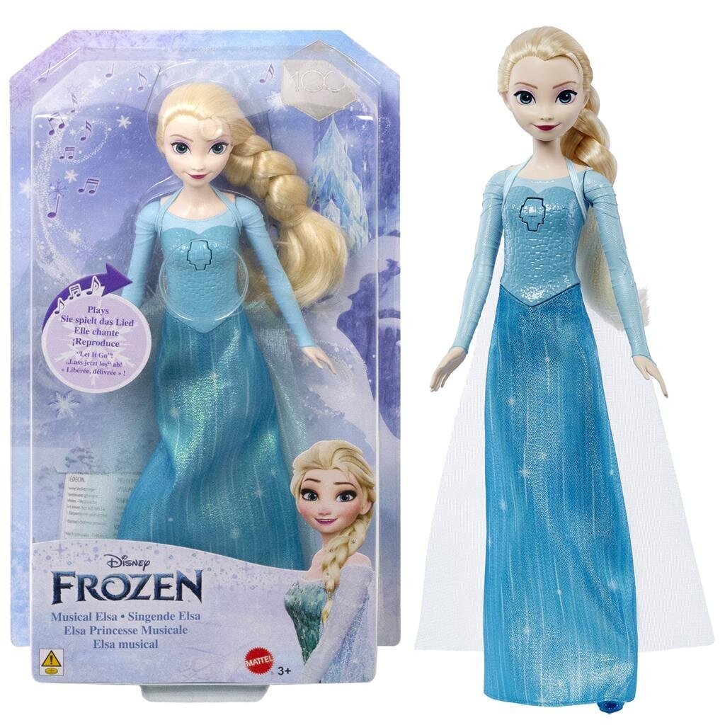 Поющая кукла Elsa Disney Princess Холодное сердце (Frozen) цена | 220.lv