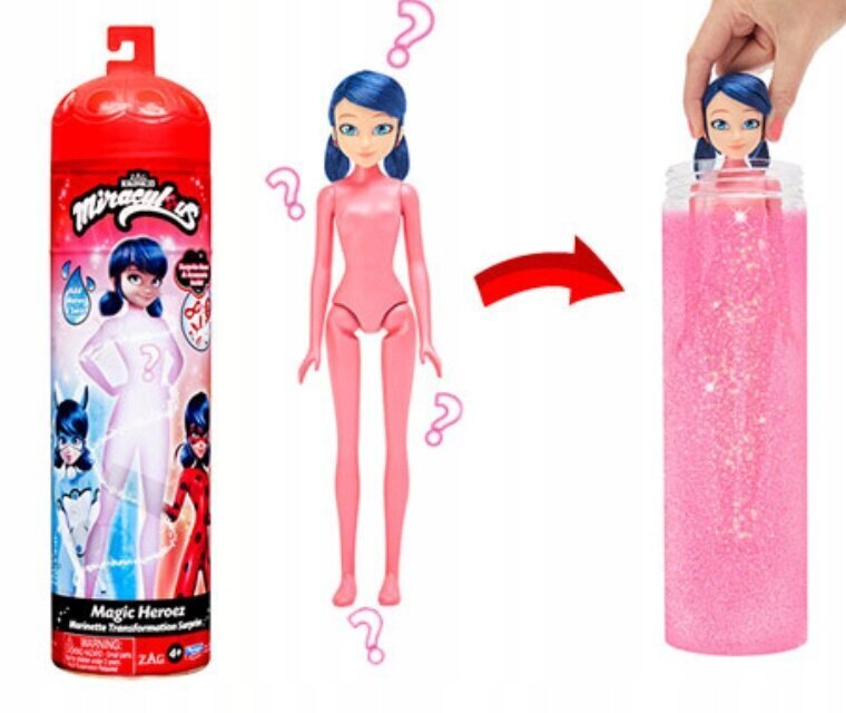 Lelle Marinette Miraculous Magic Heroez Reveal cena un informācija | Rotaļlietas meitenēm | 220.lv