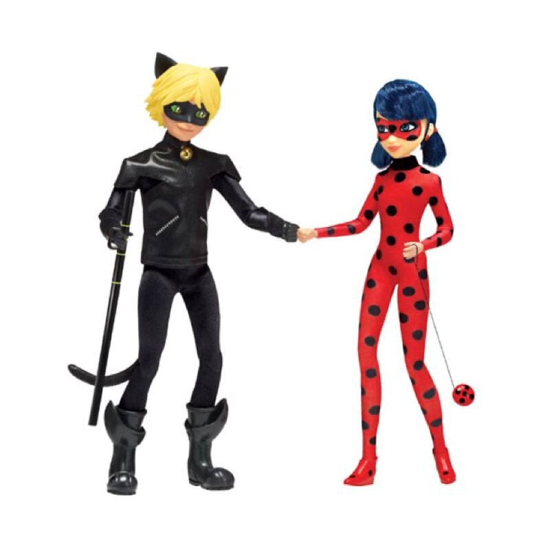 Lelles supervarones Miraculous Ladybug Cat Noir cena un informācija | Rotaļlietas meitenēm | 220.lv