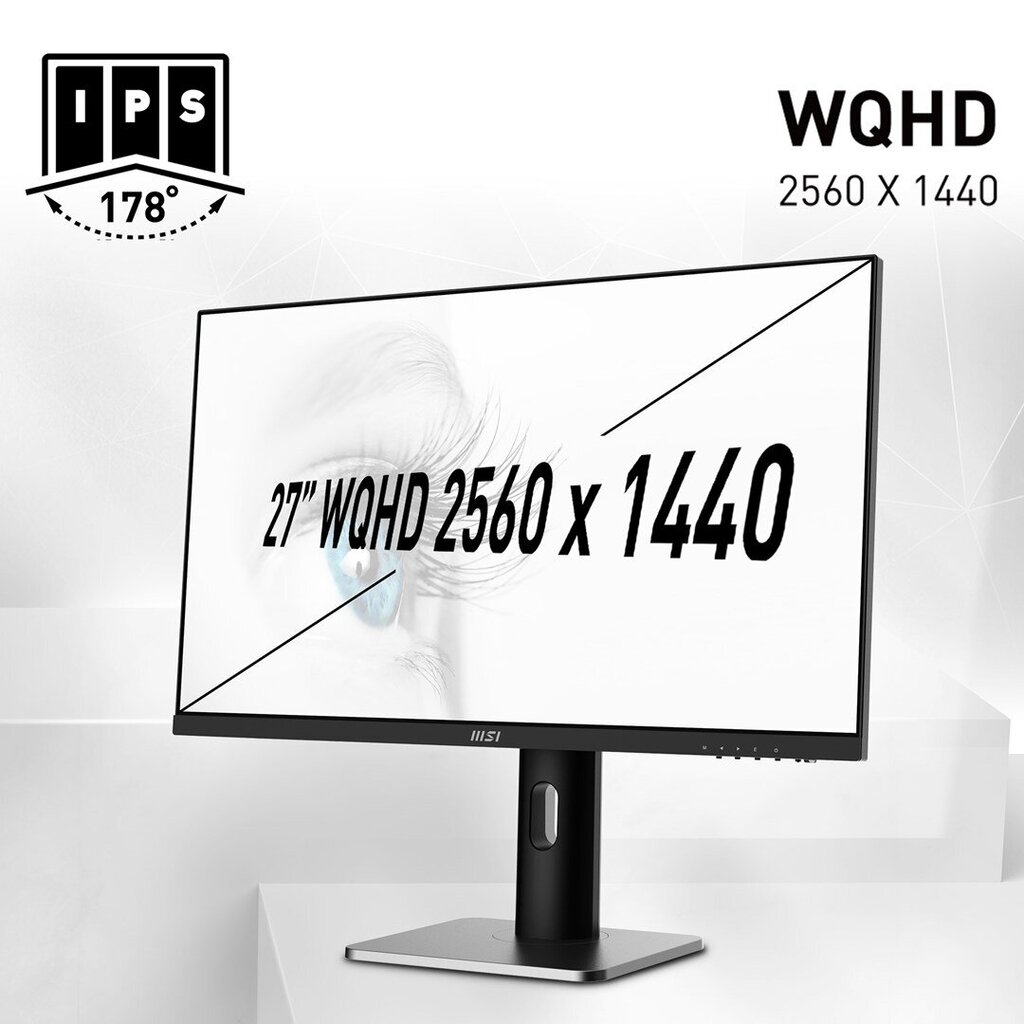 MSI Pro MP273QP цена и информация | Monitori | 220.lv