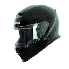 Eagle SV Solid (M) A1 Black ķivere cena un informācija | Moto ķiveres | 220.lv