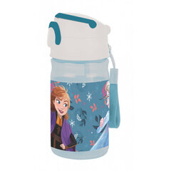 Питьевая бутылка с трубочкой Frozen, 350 мл цена и информация | Бутылки для воды | 220.lv