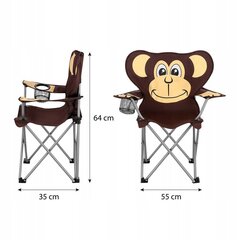 Tūristu krēsls ar atzveltni Nils Camp цена и информация | Туристическая мебель | 220.lv