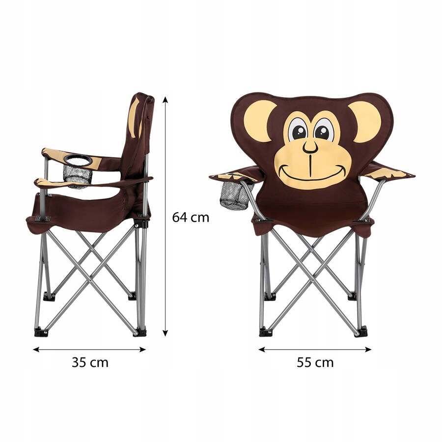 Tūristu krēsls ar atzveltni Nils Camp цена и информация |  Tūrisma mēbeles | 220.lv