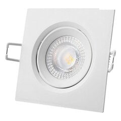 LED Spuldze EDM Iegremdējams Balts 5 W 380 lm (110 x 90 mm) (4000 K) (7,4 cm) cena un informācija | Iebūvējamās lampas, LED paneļi | 220.lv